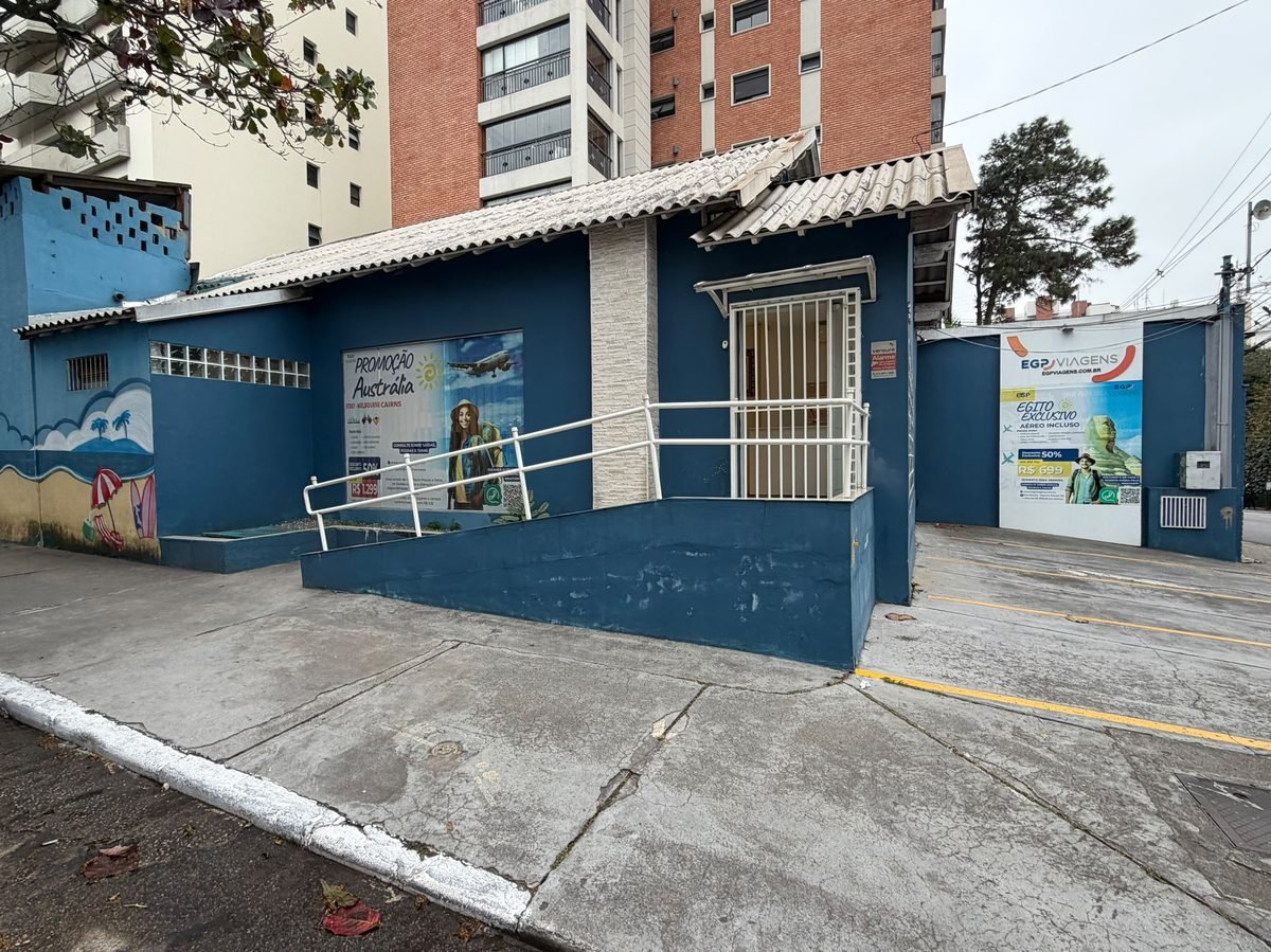 Fachada da loja EGP Viagens em Campo Belo, São Paulo